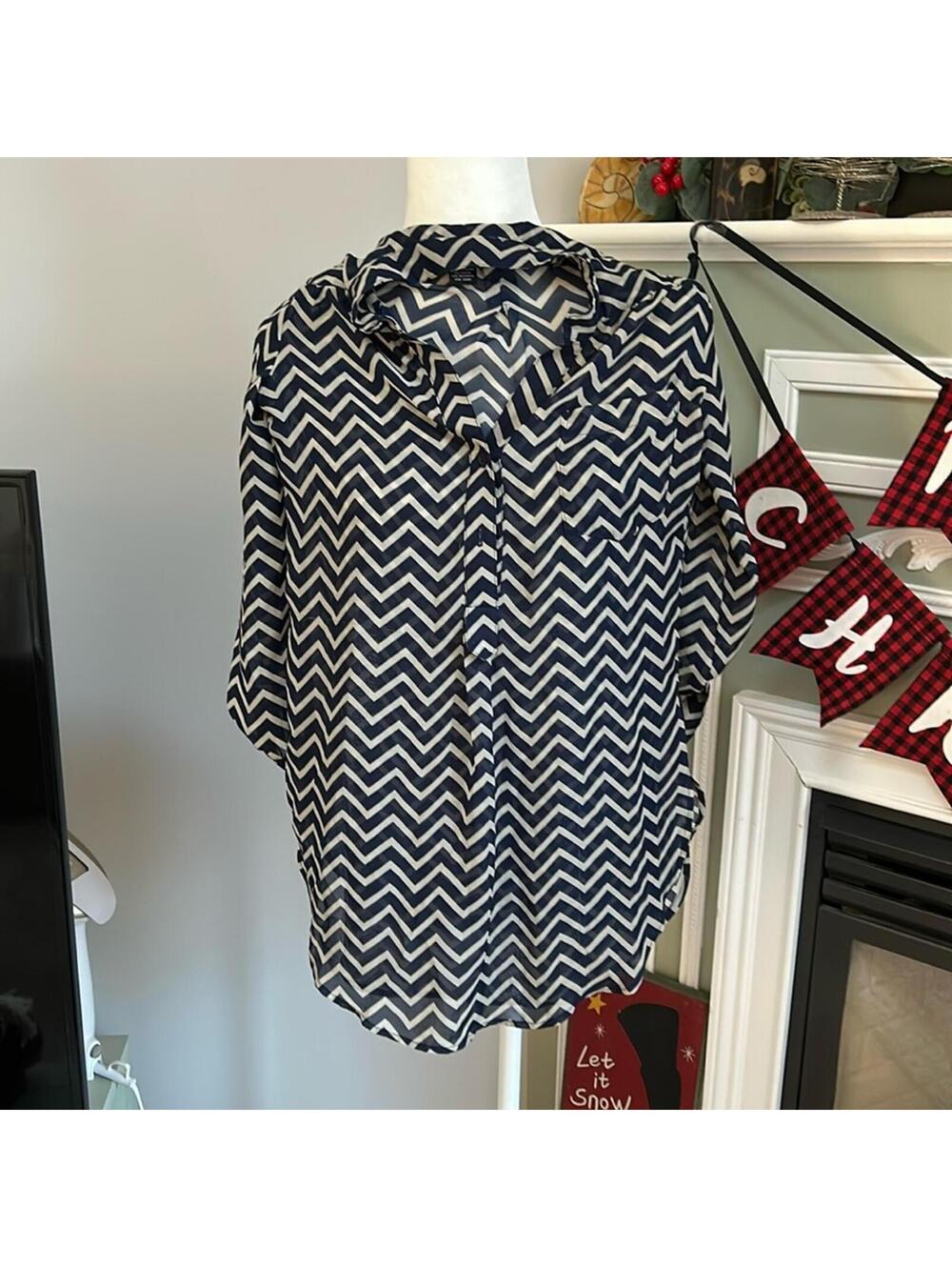 Rue21 chevron blouse